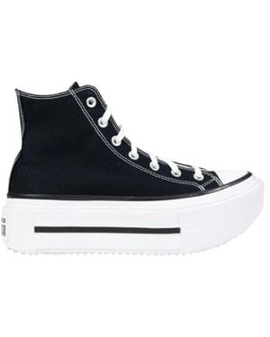Converse Schwarze Plateau-Sneaker Für Frauen