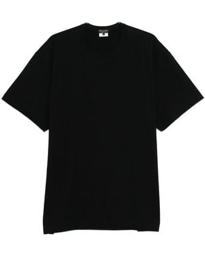 Comme des Garçons Schwarzes Crew Neck Langarm T-Shirt
