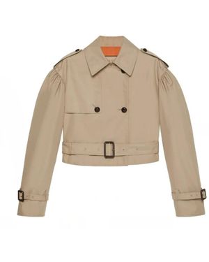 Gucci Light Jackets - Natural