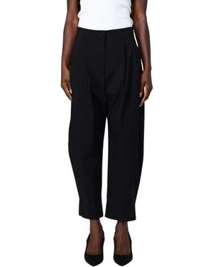 PT01 Broeken ,Zwart ,Leer Tapered Broeken