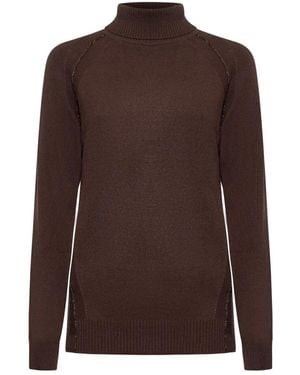 Silvian Heach Turtlenecks - Marron
