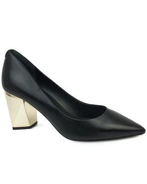 Guess Schoenen ,Zwart ,Leer Dècolletè - Blauw