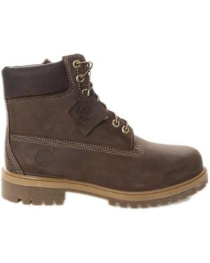 Timberland Lace-Up Boots - Marron
