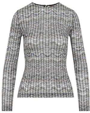 Missoni Round-Neck Knitwear - Grey