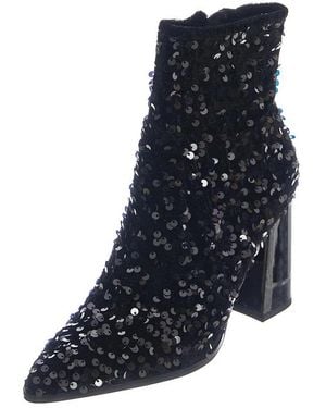 Steve Madden Schoenen ,Zwart ,Pailletten Hoge Hak Laarzen - Blauw