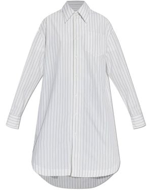 Ami Paris Shirt Dresses - White
