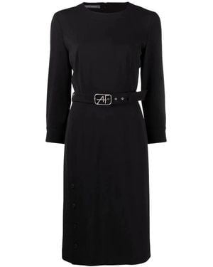 Alberta Ferretti Midi Dresses - Negro