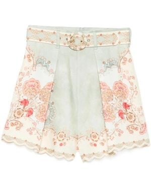 Zimmermann Short Shorts - Meerkleurig