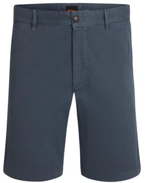 BOSS Blauwe Chino Bermuda Broek