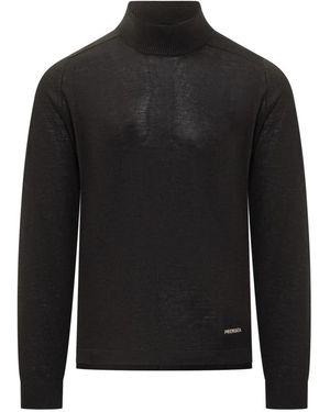 Premiata Pmg19 Rollkragenpullover - Schwarz