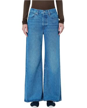 Levi's Jeans ,Blauw ,Katoen 70S Flare Jeans