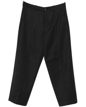 Nine:inthe:morning Straight Trousers - Black