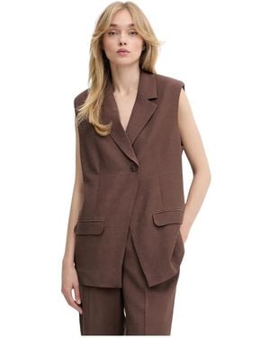 Samsøe & Samsøe Sathena Vest - Braun