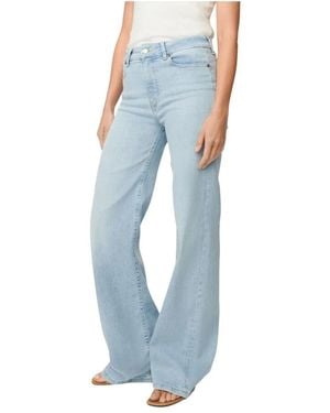 Lois Palazzo Jeans - Blauw