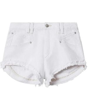 Isabel Marant Denim Shorts - White