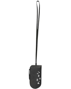Palm Angels Broken Logo Neck Pouch - Zwart