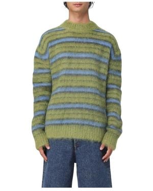 Marni Round-Neck Knitwear - Verde