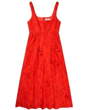 Munthe Midi Dresses - Red