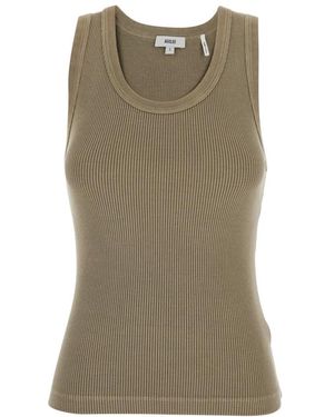 Agolde Sleeveless Tops - Verde
