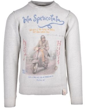 Bob Round-Neck Knitwear - Grigio