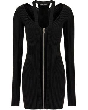 ANDREA ADAMO Knitted Dresses - Black