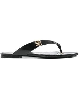 Givenchy Flip Flops - Black