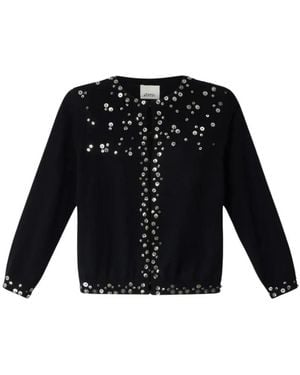 Isabel Marant Truien & Vesten ,Zwart ,Kasjmier Amaria Cardigan