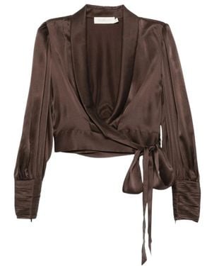 Zimmermann Blouses - Bruin