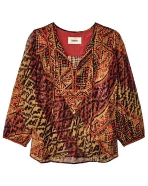 Ba&sh Overhemden ,Rood ,Shirts - Bruin