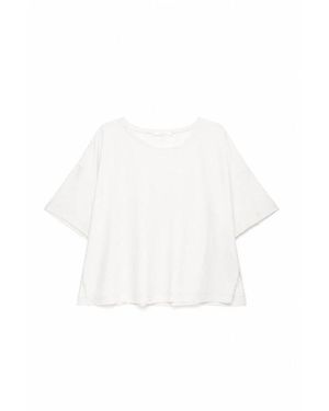 Maliparmi Overhemden ,Wit ,Vloeiend Crêpe Shirt