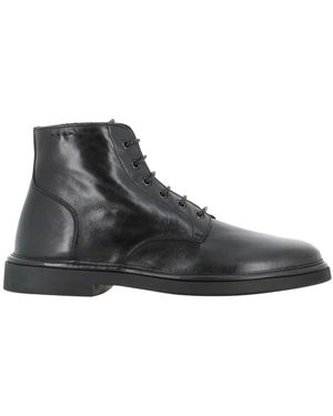 Alexander Hotto Lace-Up Boots - Black