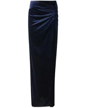 ANDAMANE Maxi Skirts - Blue