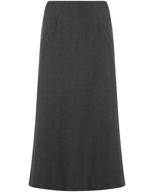 Alberta Ferretti Midi Skirts - Grigio