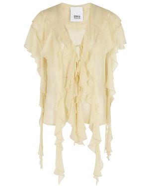Erika Cavallini Semi Couture Blouses - Amarillo