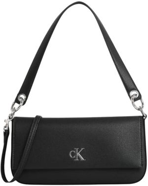 Calvin Klein Shoulder Bags - Nero