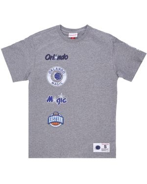 Mitchell & Ness T-Shirts - Blue