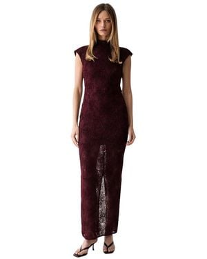 ROTATE BIRGER CHRISTENSEN Maxi Dresses - Rojo
