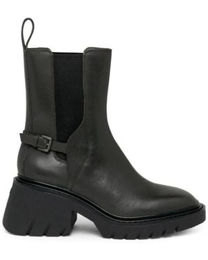Ash Schoenen ,Grijs ,Chunky Platform Chelsea Boots - Zwart