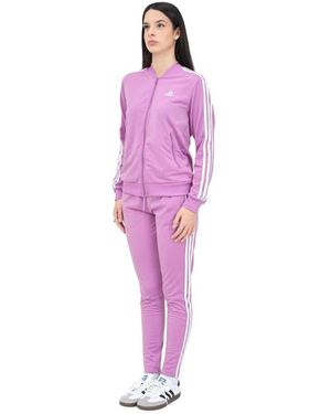 adidas Essentials 3-Streifen Sportswear Kleid - Lila