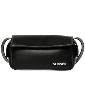Sunnei Cross Body Bags - Negro