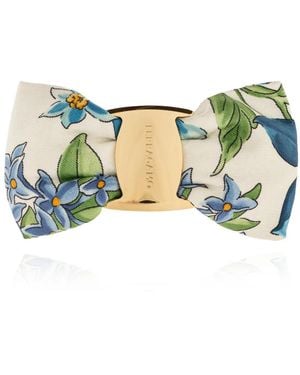 Ferragamo Ferm Primave Haarspange - Grün