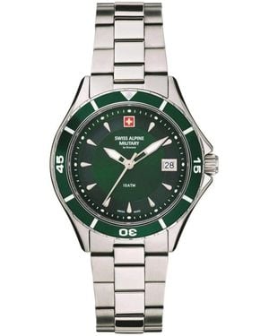 Swiss Alpine Military Duikhorloge 7740.1134 - Groen
