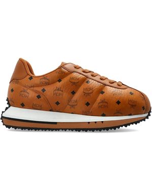 MCM Schoenen ,Bruin ,Katoen Diamante Sneakers