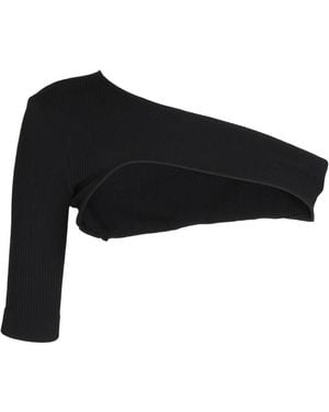 ANDREA ADAMO Long Sleeve Tops - Noir
