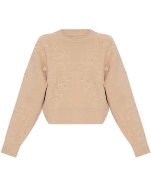Ulla Johnson Round-Neck Knitwear - Neutro