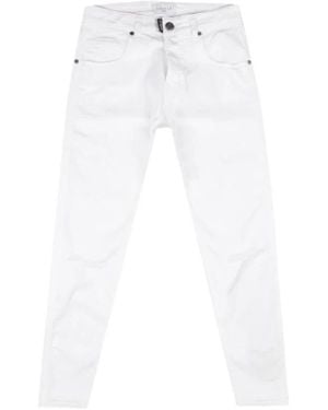 Gaelle Paris Slim Fit Jeans - White