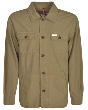 Fay Light Jackets - Verde