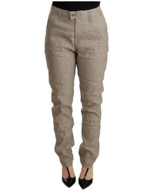 CYCLE Slim-Fit Trousers - Grigio