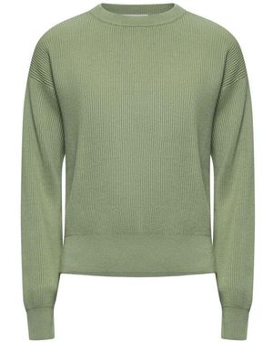 Brunello Cucinelli Round-Neck Knitwear - Vert