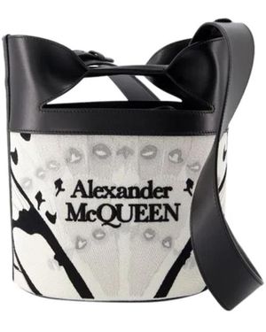 McQueen Bucket Bags - Negro